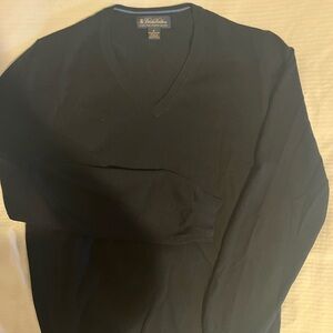 Brooks Brothers extra fine Italian merino sweater.